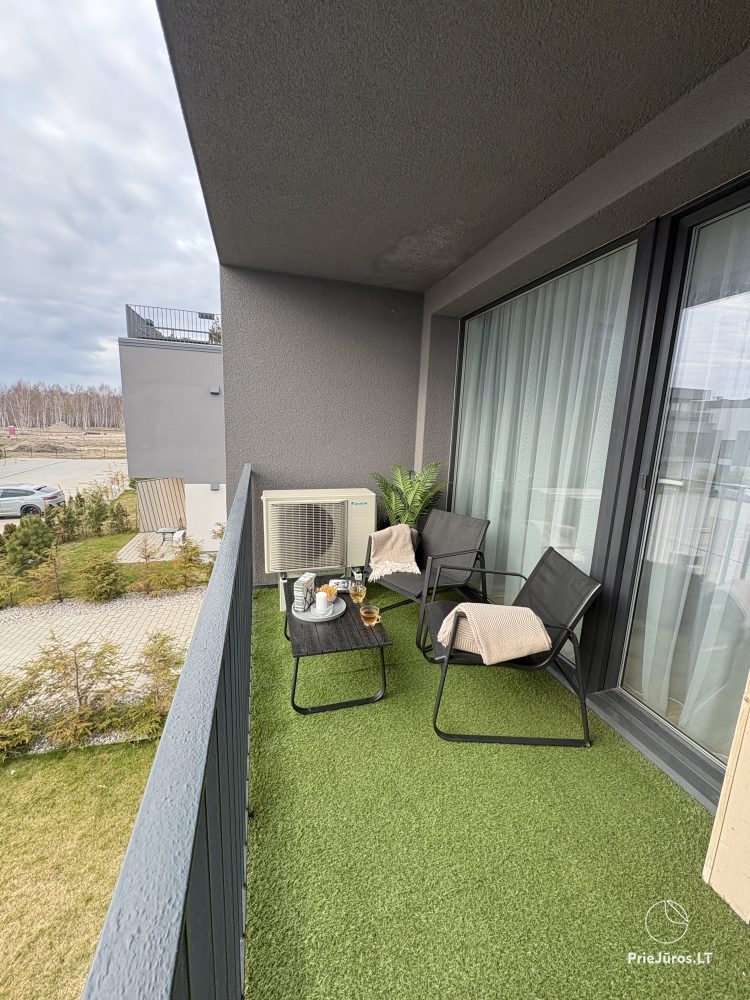 Wynajem nowo urządzonych apartamentów 4-osobowych w Kunigiškės