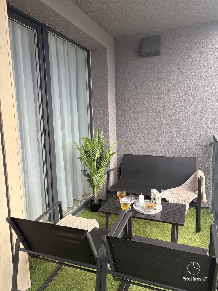 Wynajem nowo urządzonych apartamentów 4-osobowych w Kunigiškės