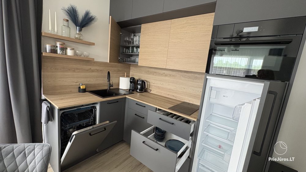 Wynajem nowo urządzonych apartamentów 4-osobowych w Kunigiškės