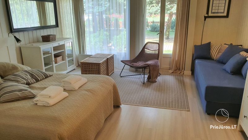 Apartamenty „Preilos krante” w Preila, dla 2-4 osób