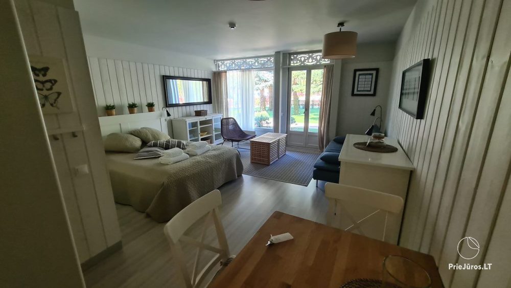 Apartamenty „Preilos krante” w Preila, dla 2-4 osób
