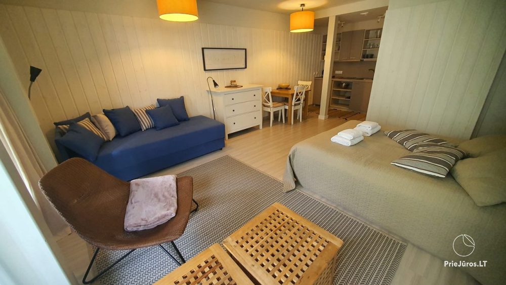 Apartamenty „Preilos krante” w Preila, dla 2-4 osób