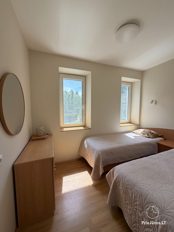 Apartamenty w Nidzie między morzem a zalewem