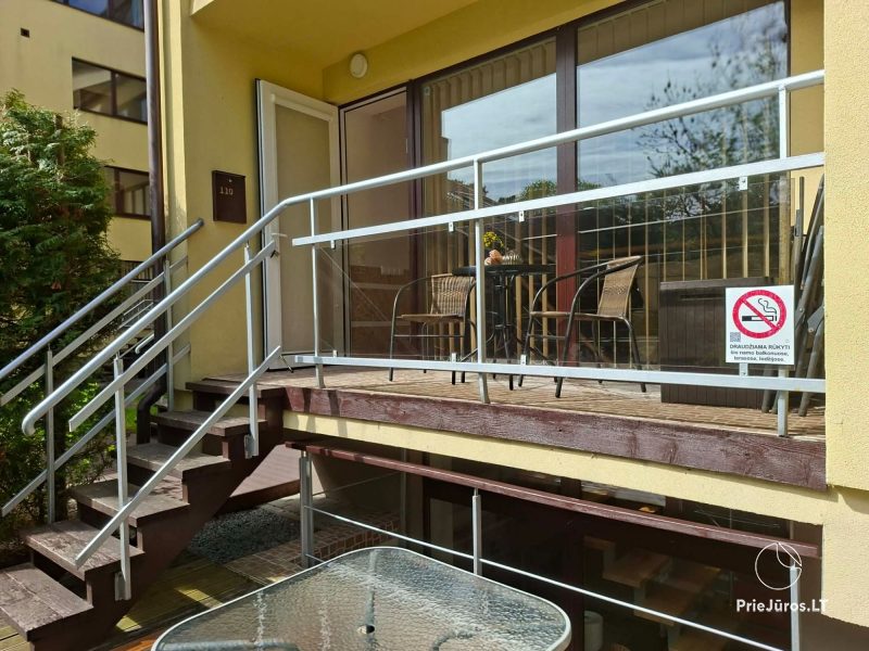 Dwupoziomowe apartamenty w centrum Juodkrantė