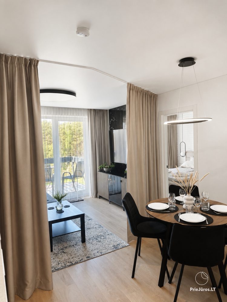 Blisko morza w Šventoji, apartamenty dla 4 osób