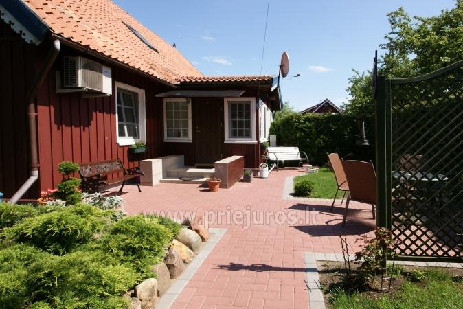 2 pokojowe mieszkanie w centrum Nidy z prywatnym ogrodem - 1