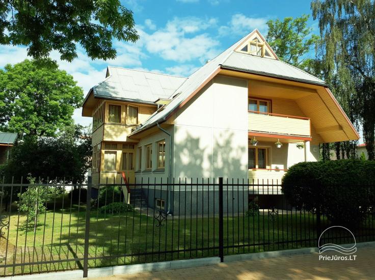 Wakacje w Palanga, blisko do morza. Pokoje z udogodnieniami w prywatnej willi - 1
