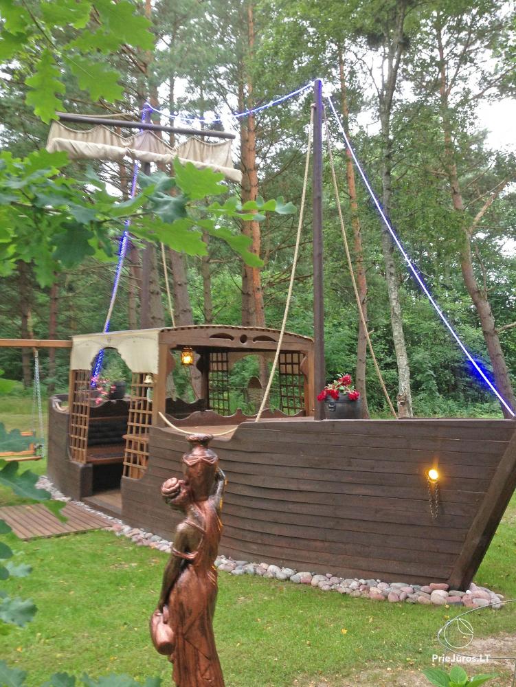 Apartamenty w gospodarstwie w Karkle Joldija 50 metrów do wydm!