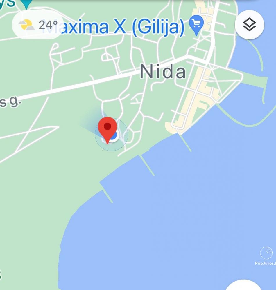 Mieszkania do wynajęcia w Nidzie Kopų terasos