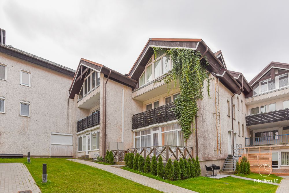 1 i 2 pokojowe apartamenty w Nidzie. Parter, 500 metrów do morza