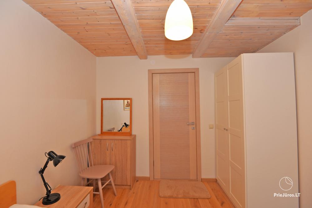 Trzypokojowy apartament w Nidzie na brzegu Mierzei Kuronskiej