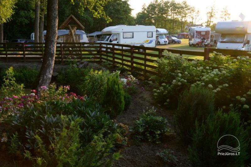 Kemping Karklecamp w Klajpedskim rejonie na Morzu Baltyckim