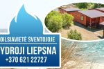 Nowe domki i pokoje z udogodnieniami w Sventoji Zydroji Liepsna
