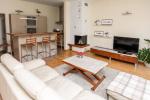 Domek (apartament dla 4-6 osób) z przestronnym dziedzińcem, tarasem w Połądze, przy ulicy Vanagupes. - 5