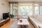 Domek (apartament dla 4-6 osób) z przestronnym dziedzińcem, tarasem w Połądze, przy ulicy Vanagupes. - 6