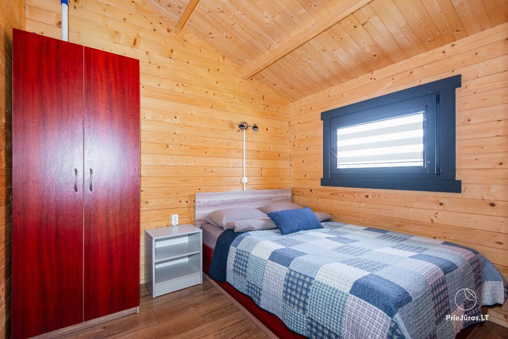 Domki letniskowe i apartamenty do wynajęcia w pobliżu morza w Sventoji