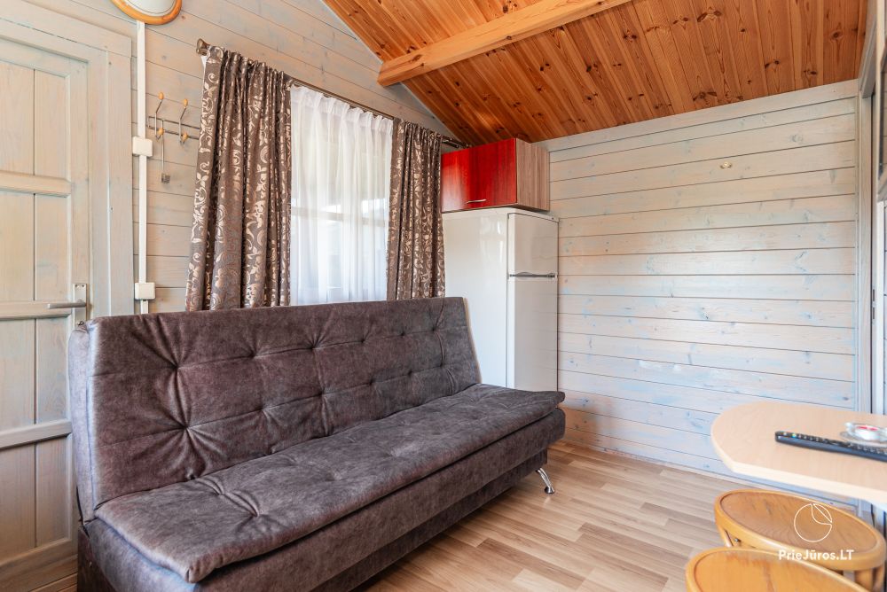Domki letniskowe i apartamenty do wynajęcia w pobliżu morza w Sventoji