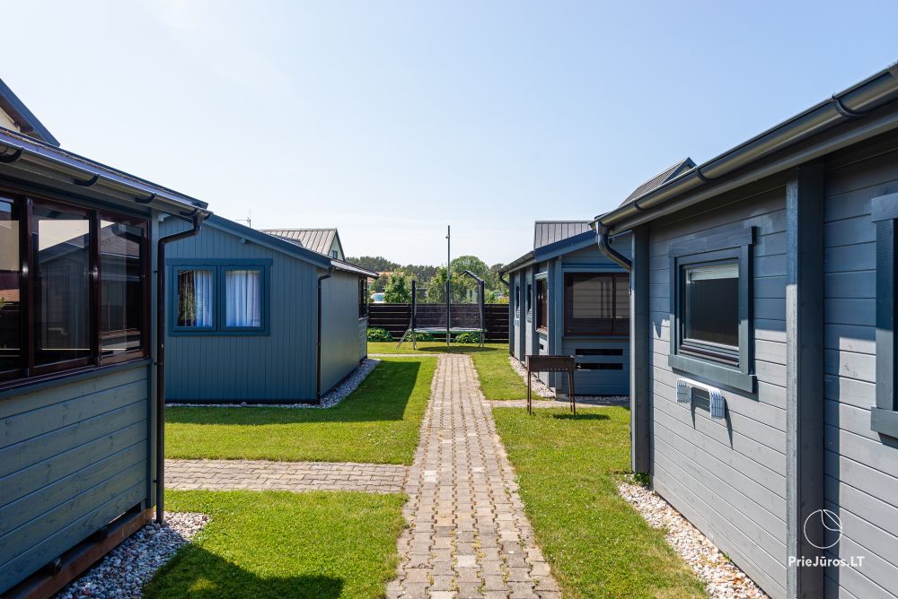 Domki letniskowe i apartamenty do wynajęcia w pobliżu morza w Sventoji