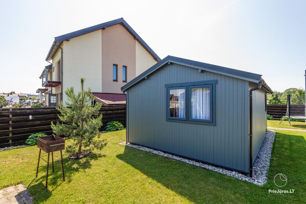 Domki letniskowe i apartamenty do wynajęcia w pobliżu morza w Sventoji