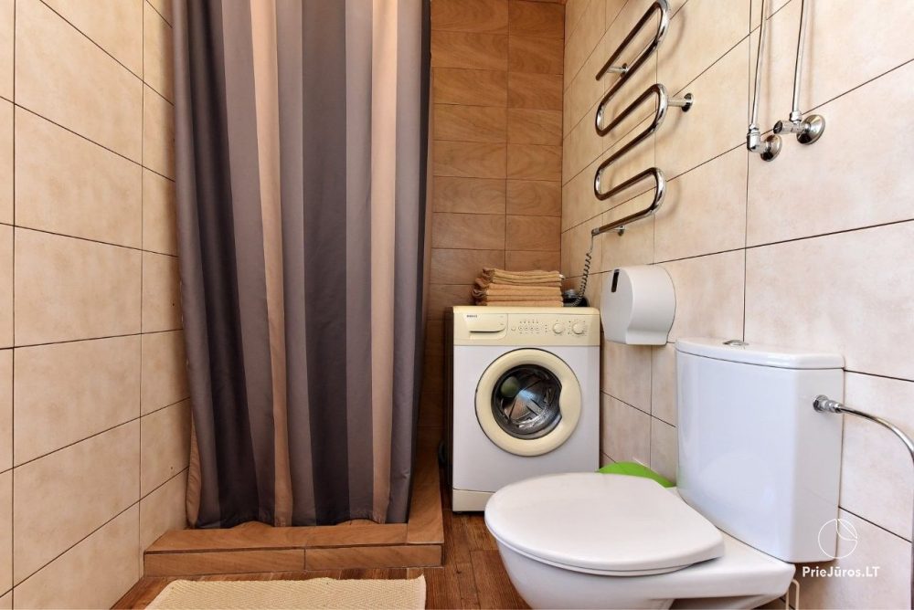 Kamienica z jacuzzi na tarasie w Połądze dla 4+2 osób „Baure”