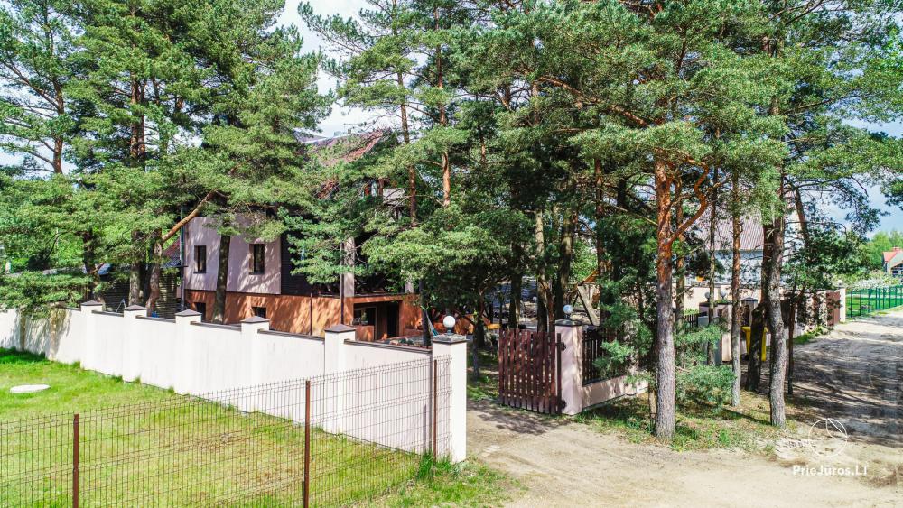 Dom wakacyjny w Połądze Pušų kiemas - 200 m do plaży!