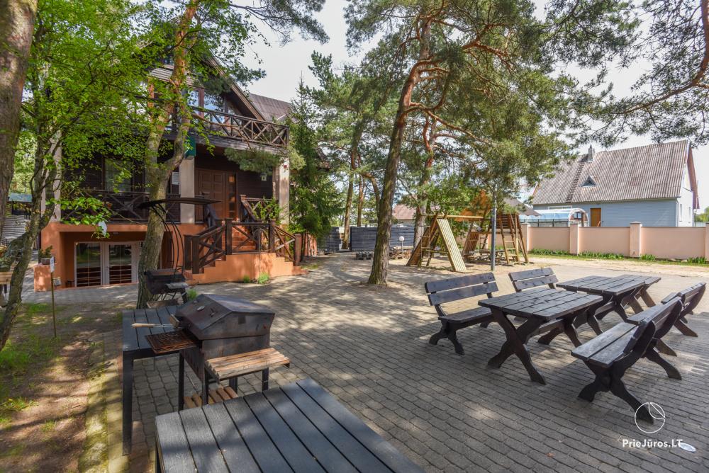 Dom wakacyjny w Połądze Pušų kiemas - 200 m do plaży!