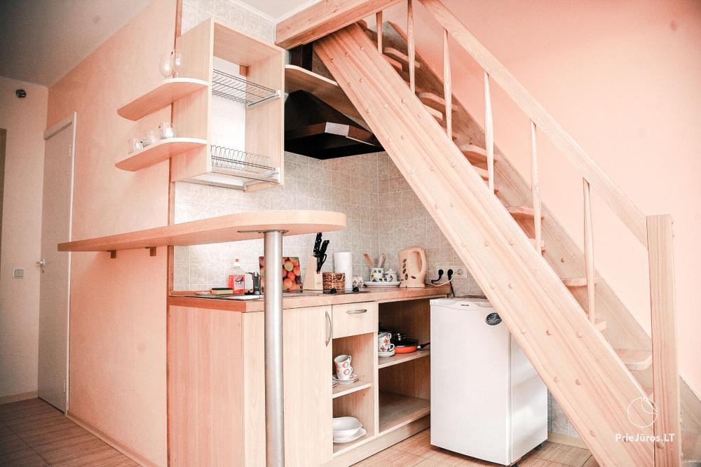 Wakacje w w Šventoji Žibintas - apartamenty i domki letniskowe