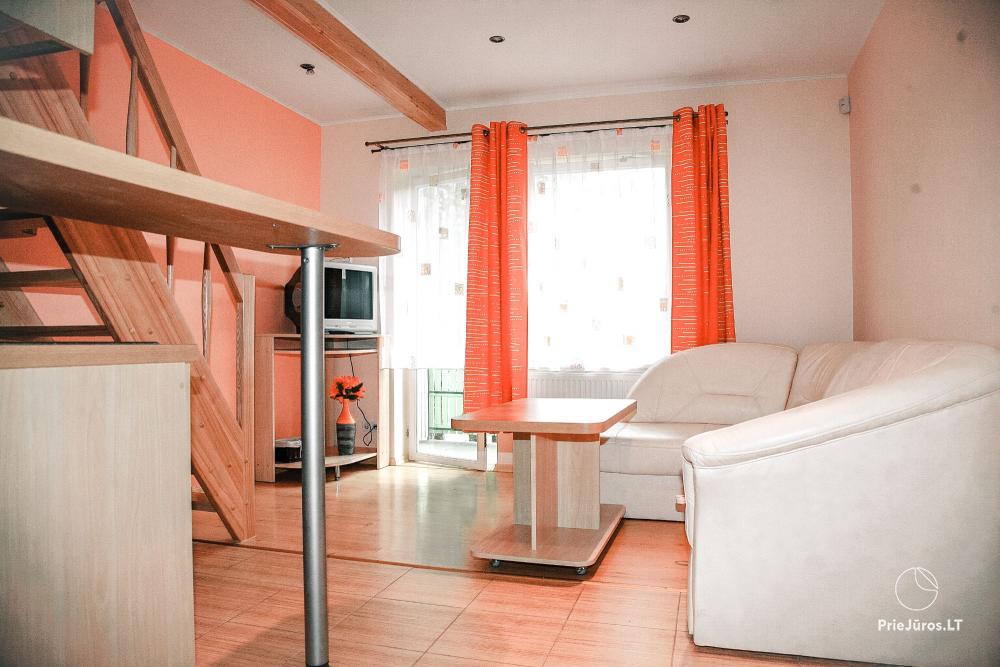 Wakacje w w Šventoji Žibintas - apartamenty i domki letniskowe