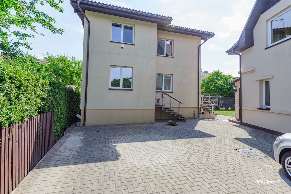 Przytulny, dom w stylu skandynawskim wakacje w centrum Połągi.