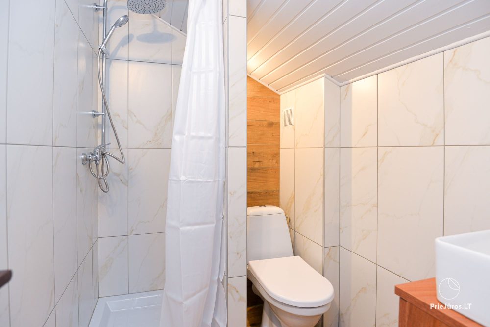 Domki do wynajęcia w centrum Połągi. Ze wszystkimi udogodnieniami, tanio i przy morzu! VILLA VILIJA