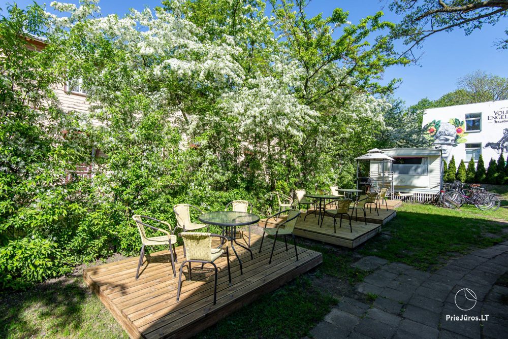 Domki do wynajęcia w centrum Połągi. Ze wszystkimi udogodnieniami, tanio i przy morzu! VILLA VILIJA