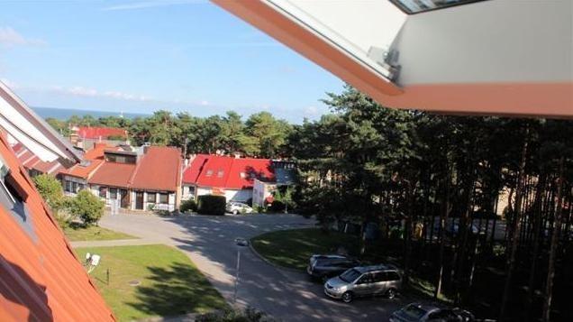 Dwupokojowy apartament z kominkiem Gniazdem II do wynajęcia w Nidzie