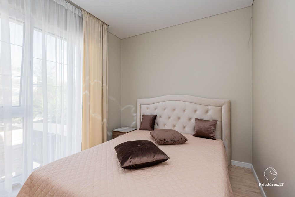 Jeden i Dwa pokojowe apartamenty w Połądze. Apartamenty dla 2-5 osób