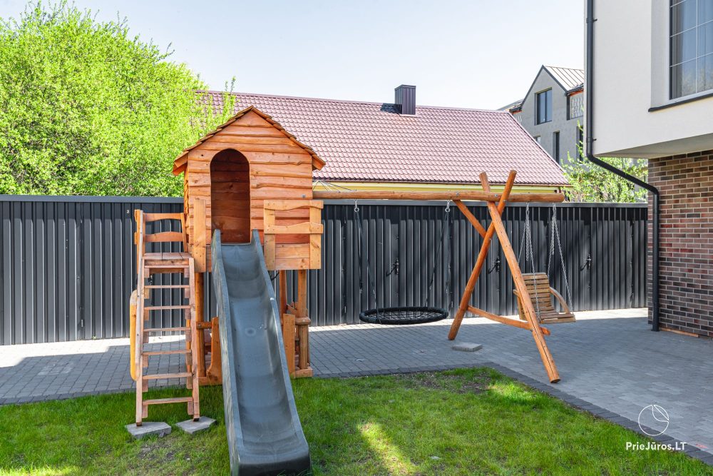 Jeden i Dwa pokojowe apartamenty w Połądze. Apartamenty dla 2-5 osób