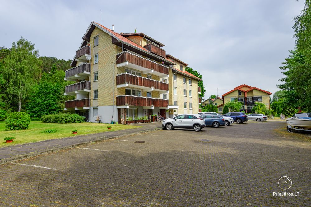Trzy-pokojowe mieszkanie z widokiem na lagunę w Mierzei Kurońskiej, Litwie