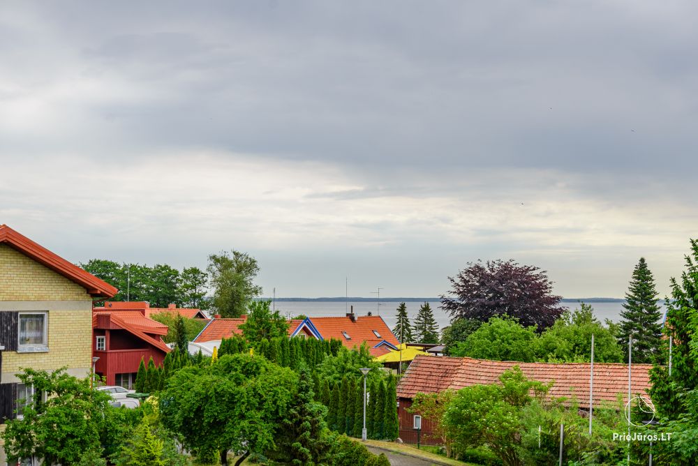 Trzy-pokojowe mieszkanie z widokiem na lagunę w Mierzei Kurońskiej, Litwie