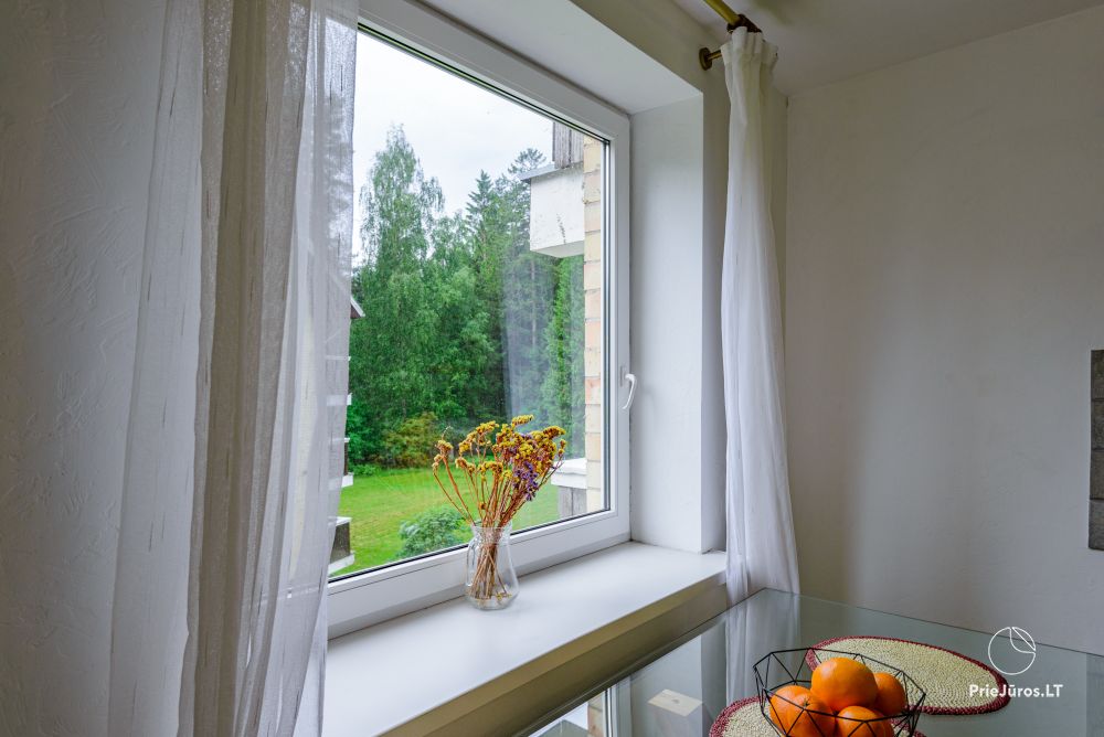 Trzy-pokojowe mieszkanie z widokiem na lagunę w Mierzei Kurońskiej, Litwie