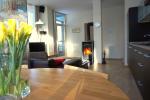 Nowoczesny apartament z 2 tarasami i kominkiem. w Juodkrante
