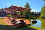 Pensjonat "PAMARIO BURĖ" w pobliżu Zalewu Kurońskiego z restauracją, sauną. Kemping.