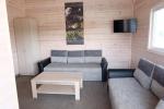 Nowe jednopokojowe, dwupokojowe drewniane domy w Sventoji - 3