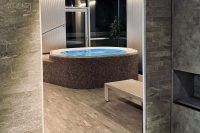 Strefa SPA (łaźnia parowa, sauna, jacuzzi) w hotelu „Grand Baltic DUNES” w Połądze