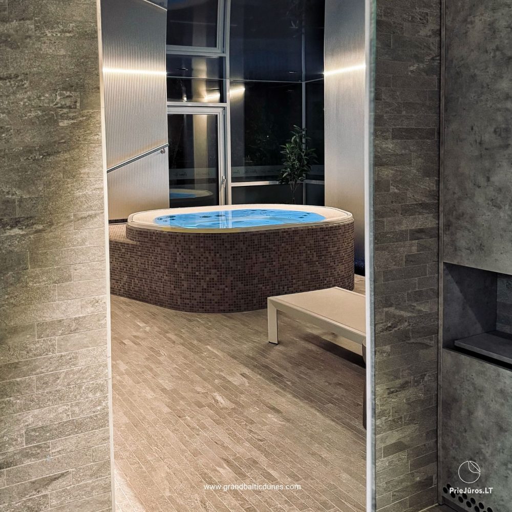 Strefa SPA (łaźnia parowa, sauna, jacuzzi) w hotelu „Grand Baltic DUNES” w Połądze - 1