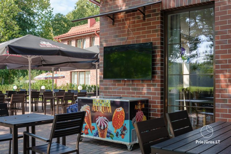 Rodzinny bar restauracyjny „La Siesta” w Karklė, 69 m od morza!