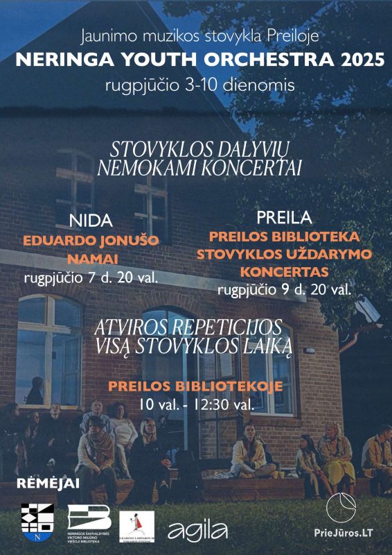 Youth Music Camp zaprasza na darmowe koncerty w Bibliotece Preila!