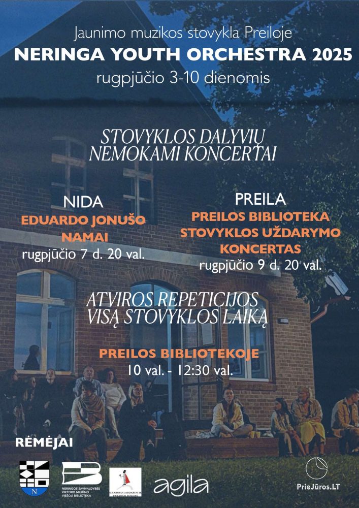 Youth Music Camp zaprasza na darmowe koncerty w Bibliotece Preila! - 1