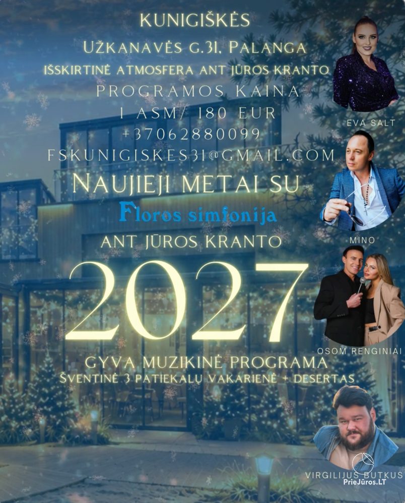 Floros Simfonija Kunigiškės - Powitanie Nowego Roku nad brzegiem morza