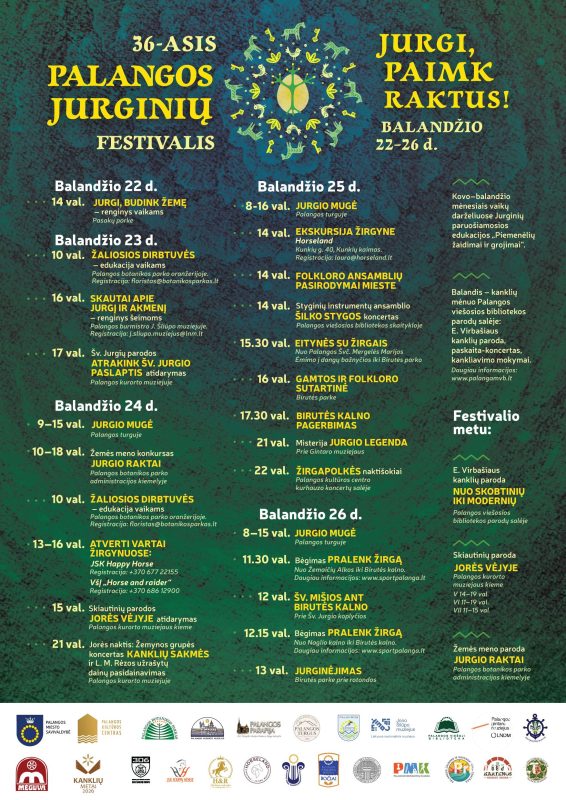 Palanga Festiwal Jurginowe „Jurgi, weź klucze!” 2026