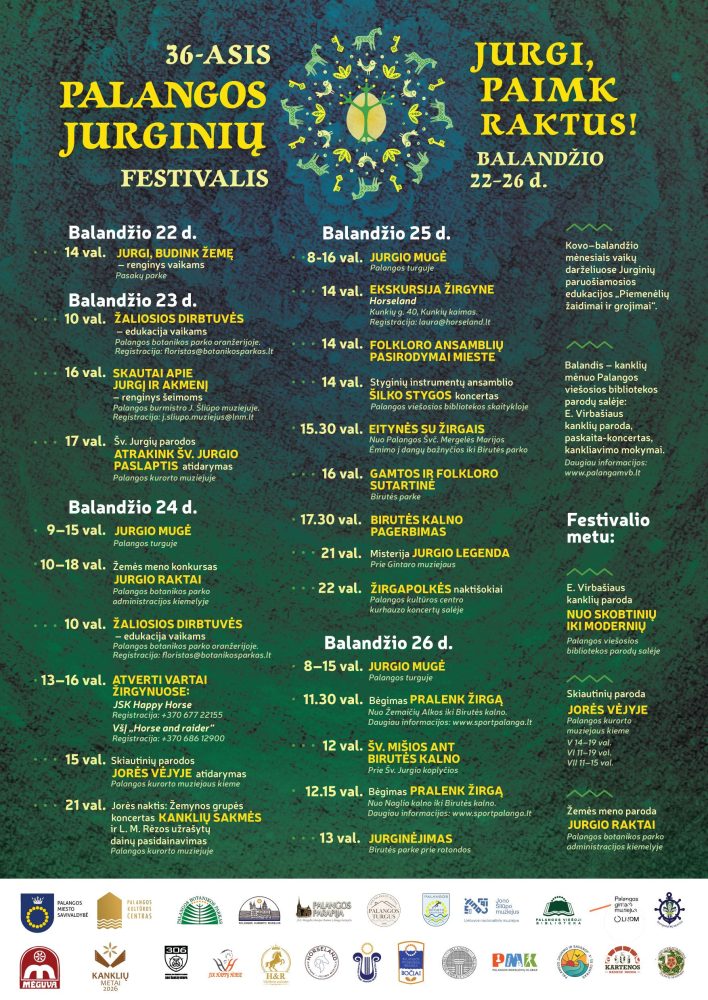 Palanga Festiwal Jurginowe „Jurgi, weź klucze!” 2026 - 1