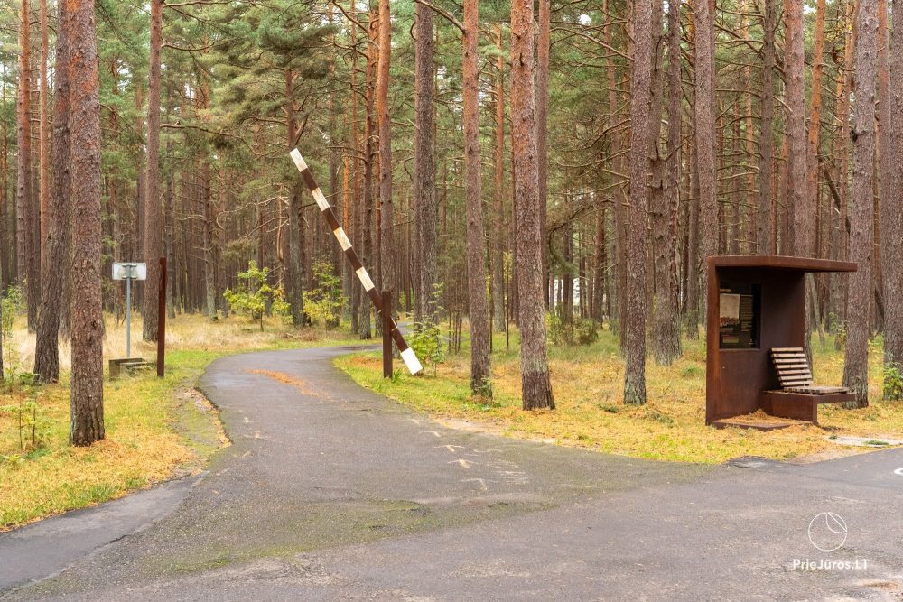 Ścieżka edukacyjna i rekreacyjna „Melno takas” w Połądze