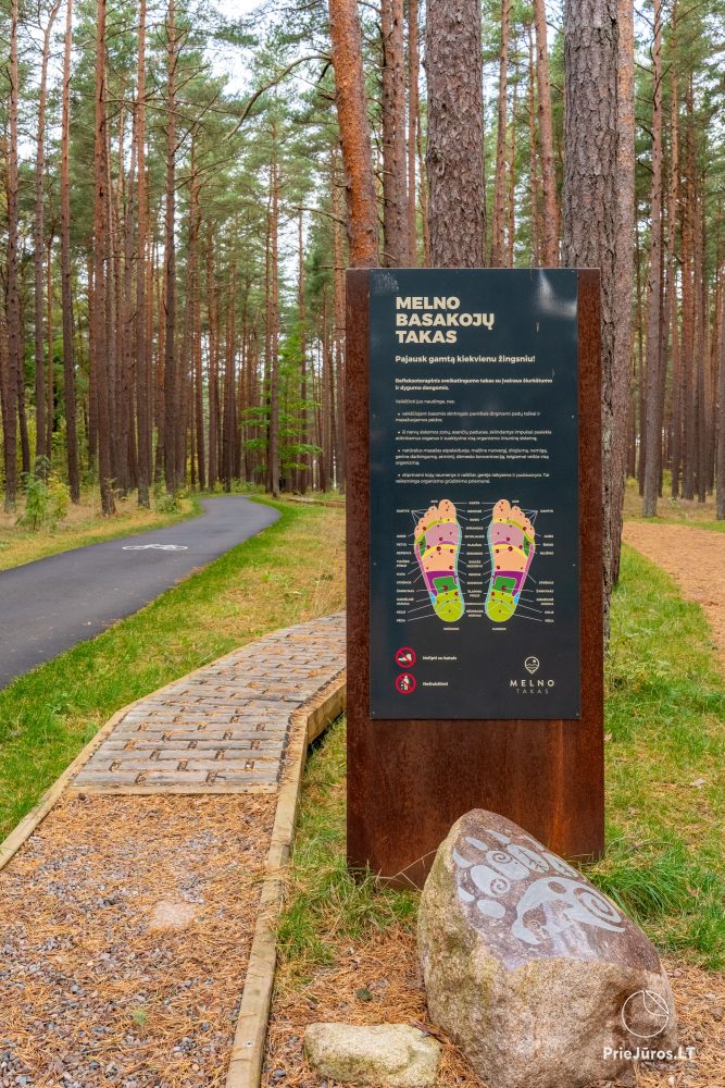Ścieżka edukacyjna i rekreacyjna „Melno takas” w Połądze